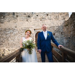 Květinové náušnice "Lesněnka II."