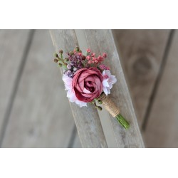 Flower groom's boutonniere, corsage