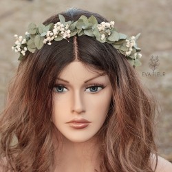Floral, flower head wreath,...