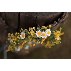Floral, flower hair wreath, crown