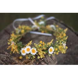 Floral, flower hair wreath, crown