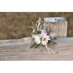 French floral flower hair clip, pin