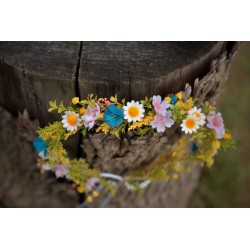 Floral, flower hair wreath, crown