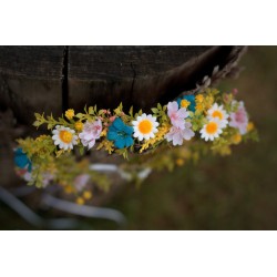 Floral, flower hair wreath, crown