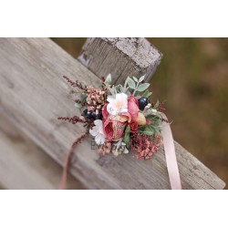 Floral, flower bracelet, wedding wrist corsage