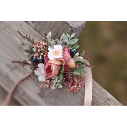 Floral, flower bracelet, wedding wrist corsage