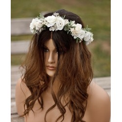 Floral, flower hair wreath, crown