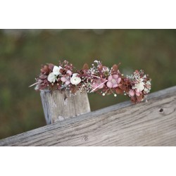 Květinový půlvěneček do vlasů "Patří nám celý svět II."