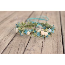 Floral, flower hair wreath, crown