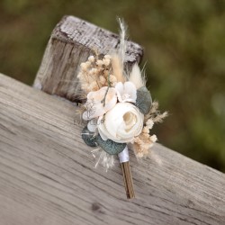Korsáž - klopa ženicha "S...