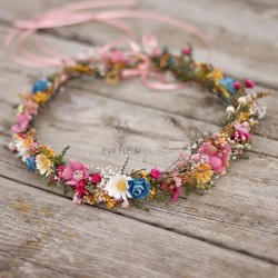 Květinový věneček do vlasů...