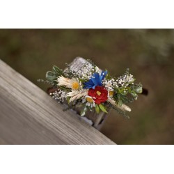 Květinová čelenka do vlasů "Folklorní XI."