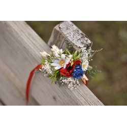 Floral, flower bracelet, wedding wrist corsage