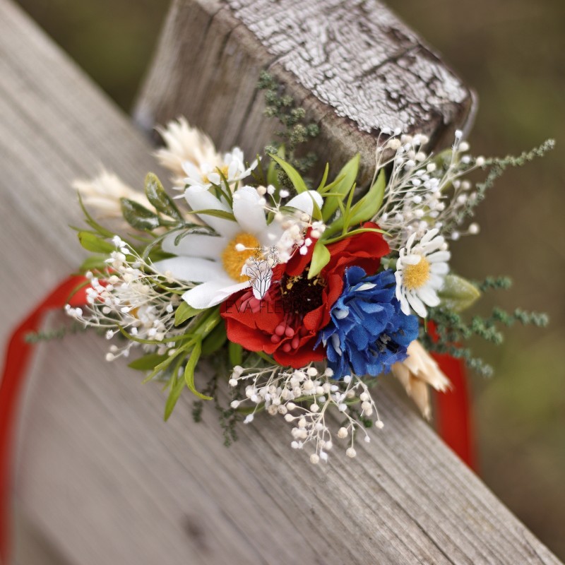 Floral, flower bracelet, wedding wrist corsage