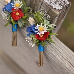 Korsáž - klopa svědka...