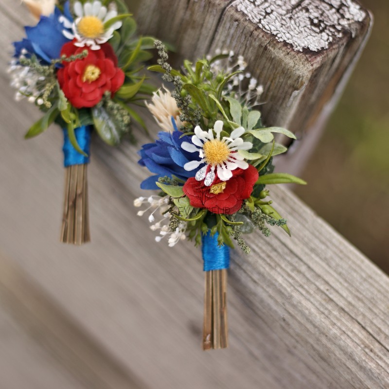 Korsáž - klopa svědka "Folklorní XI."