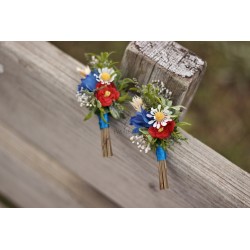 Korsáž - klopa svědka "Folklorní XI."