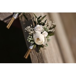 Korsáž - klopa ženicha "Oba to víme"