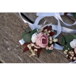 Květinový náramek na ruku mini "Skrytá zákoutí"