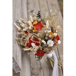 Svatební kytice pro nevěstu "Polibek léta"