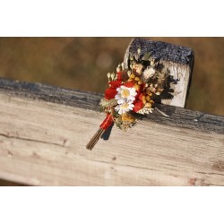 Korsáž - klopa svědka "Polibek léta"