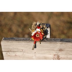 Korsáž - klopa ženicha "Polibek léta"