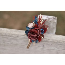 Korsáž - klopa ženicha "Navy blue II."