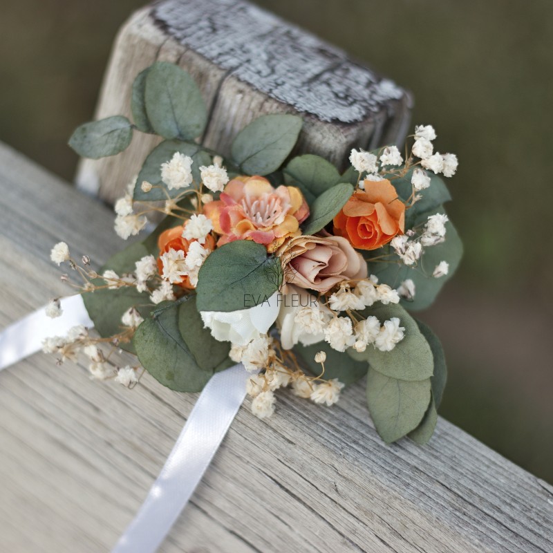 Květinový náramek na ruku "Síla lásky"