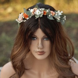 Květinový věneček do vlasů...