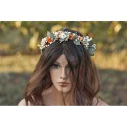 Květinový věneček do vlasů "Síla lásky"