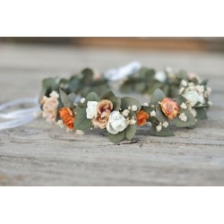 Květinový věneček do vlasů "Síla lásky"