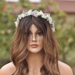 Květinový věneček do vlasů...
