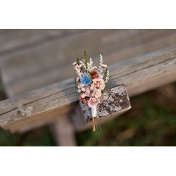 Korsáž - klopa ženicha "Milostný duet"