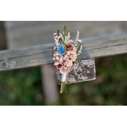 Korsáž - klopa ženicha "Milostný duet"