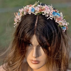 Květinová čelenka do vlasů...