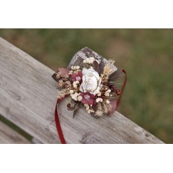 Květinový náramek na ruku "Milovat a odpouštět"