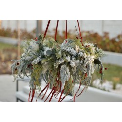 Závěsný věnec "Zimní kolotoč"