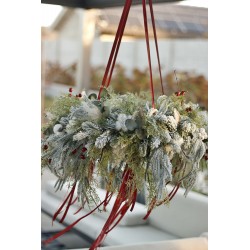 Závěsný věnec "Zimní kolotoč"
