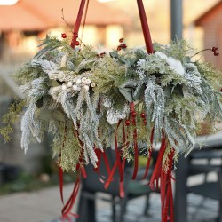 Závěsný věnec "Zimní kolotoč"