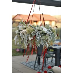 Závěsný věnec "Zimní kolotoč"