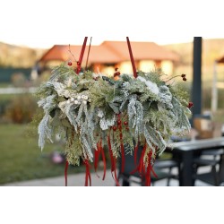 Závěsný věnec "Zimní kolotoč"