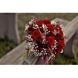 Svatební kytice pro nevěstu "Patřím jen Tobě IV."