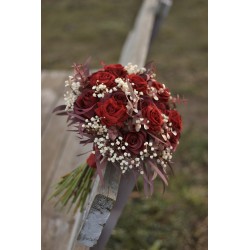 Svatební kytice pro nevěstu "Patřím jen Tobě IV."