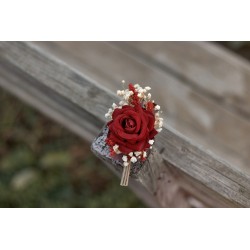 Korsáž - klopa ženicha "Patřím jen Tobě IV."