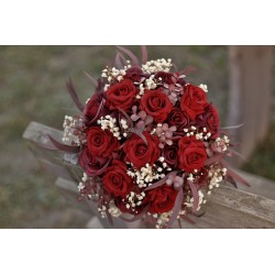 Svatební kytice pro nevěstu "Patřím jen Tobě IV."