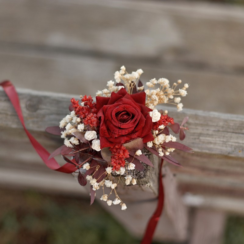 Květinový náramek na ruku "Patřím jen Tobě IV."