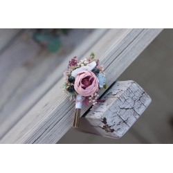 Korsáž - klopa ženicha "Stále Tě hledám II."