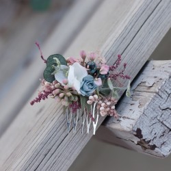 Květinový hřeben do vlasů "Stále Tě hledám II."