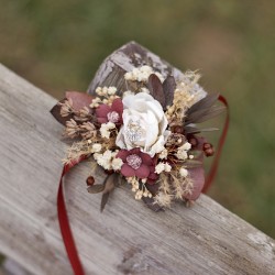 Květinový náramek na ruku "Milovat a odpouštět"