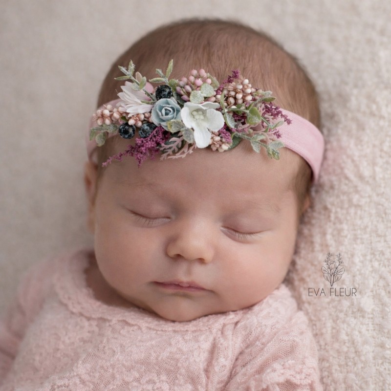 Newborn elastic headband, hairband
